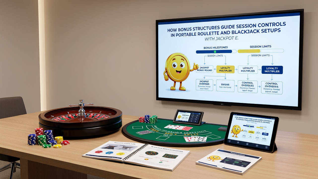 Mobile Schnittstelle eines Blackjack-Spiels mit sichtbaren Bonus- und Jackpot-Anzeigen sowie Sitzungslimite