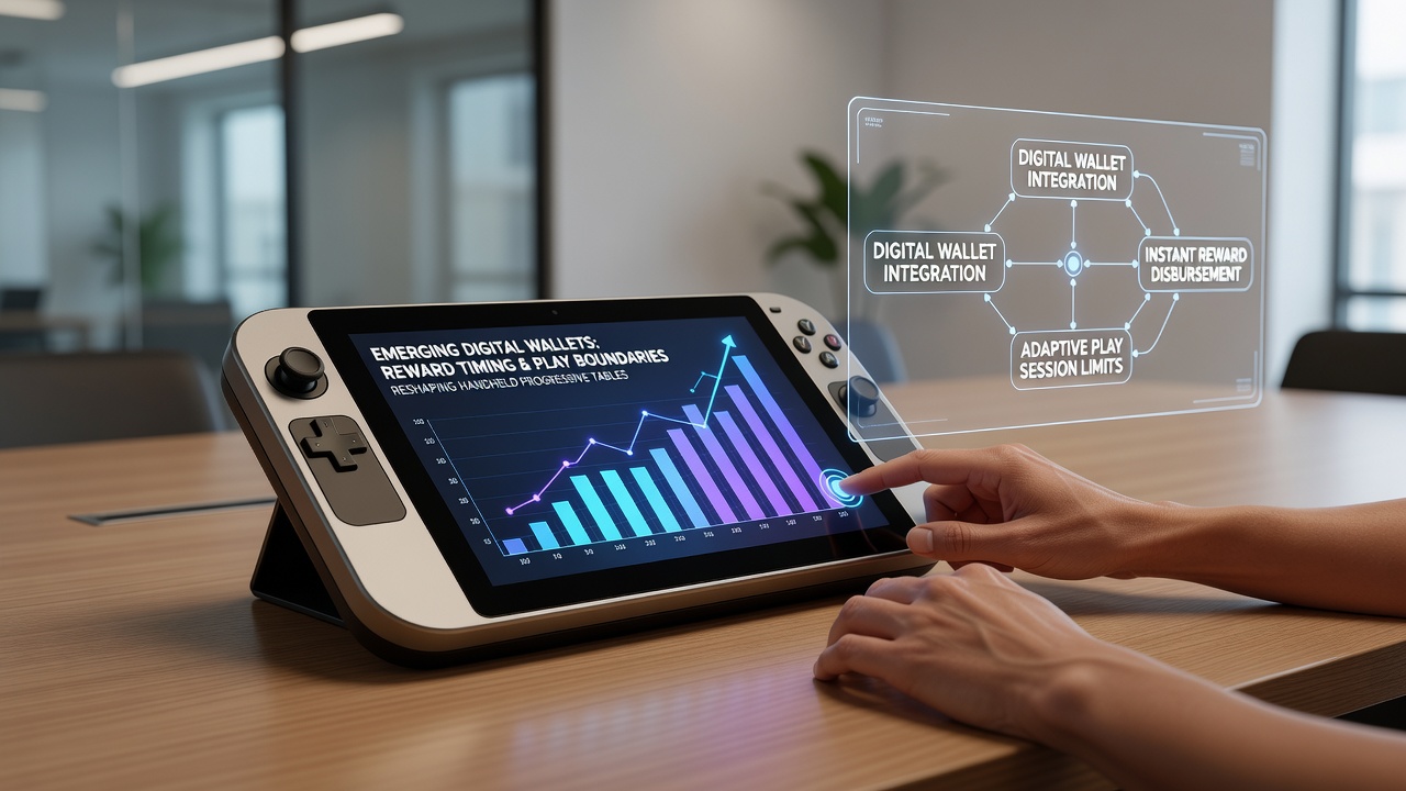 Mobile Schnittstelle mit Wallet-Integration und Sitzungsgrenzen bei Tischspielen
